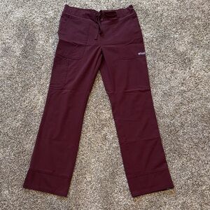 Barco Uniforms Maroon scrub Pants